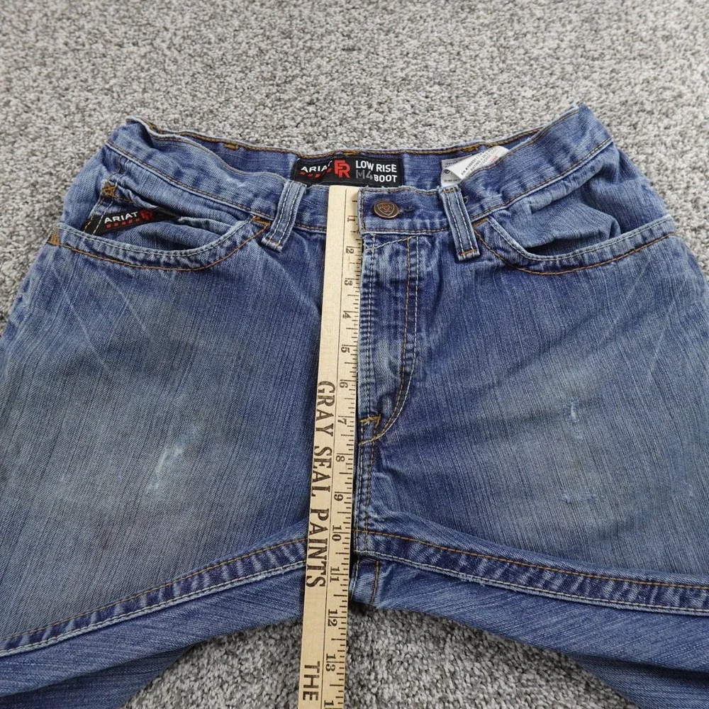 Ariat Jeans Mens 32X32 Blue Denim‎ M4 Relaxed Boot FR Fire Flame Resistant Work
